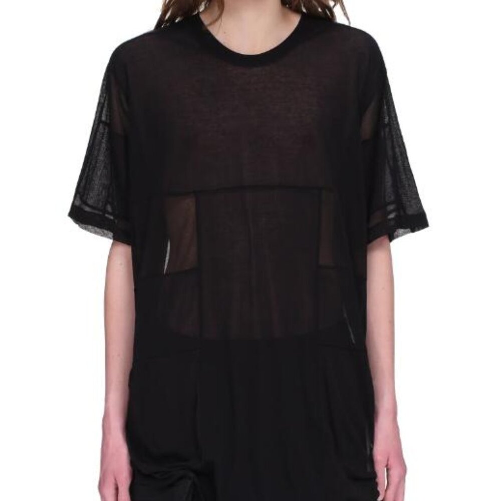 BNWT SS22 JULIUS "OBSCURE" SHEER PANEL TSHIRT 2